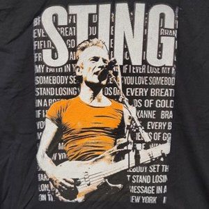 Sting 2022 My Song Concert Tour Shirt X-Large